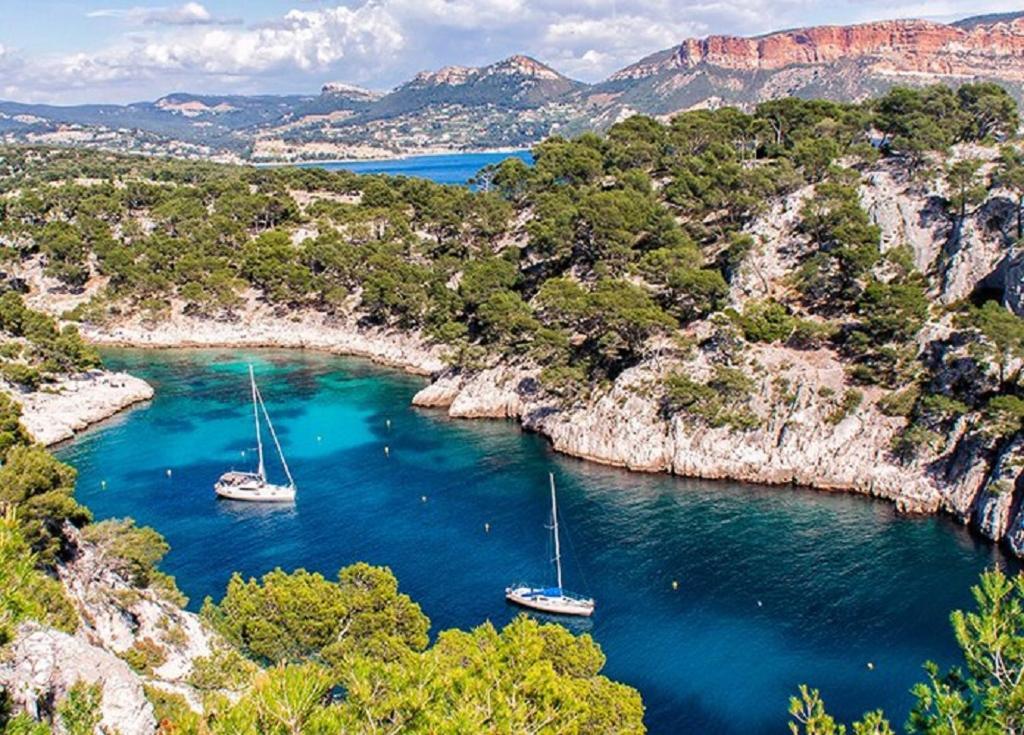 Villa Spacieuse, Climatisation, Piscine, Jardin Paysage, Proche Mer Saint-Cyr-sur-Mer Dış mekan fotoğraf